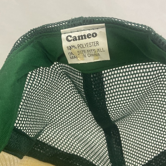 Vintage Hoover Dam Nevada Arizona Green Trucker Mesh Cap Hat Snapback - Picture 9 of 10